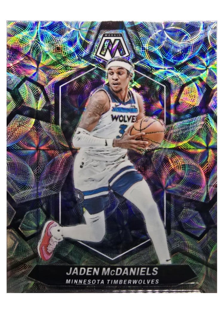 2023-24 Panini Mosaic Base Set Jaden McDaniels #87 card