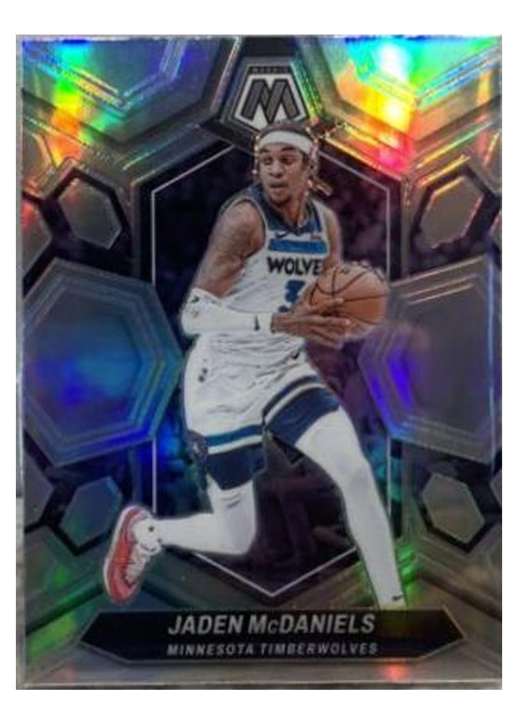 2023-24 Panini Mosaic Base Set Jaden McDaniels #87 card