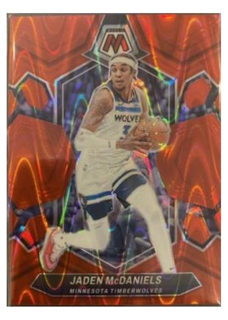 2023-24 Panini Mosaic Base Set Jaden McDaniels #87 card