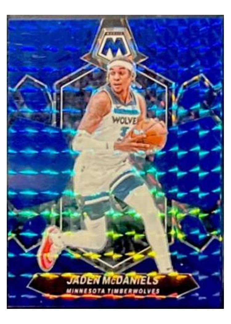 2023-24 Panini Mosaic Base Set Jaden McDaniels #87 card