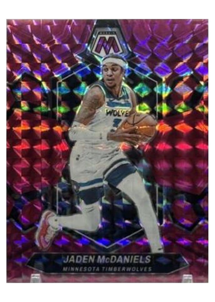 2023-24 Panini Mosaic Base Set Jaden McDaniels #87 card