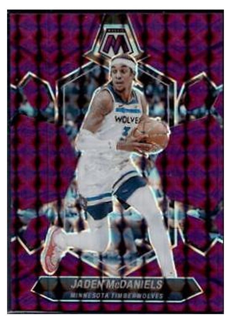2023-24 Panini Mosaic Base Set Jaden McDaniels #87 card