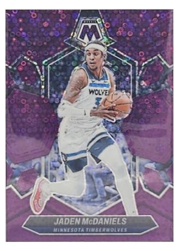 2023-24 Panini Mosaic Base Set Jaden McDaniels #87 card