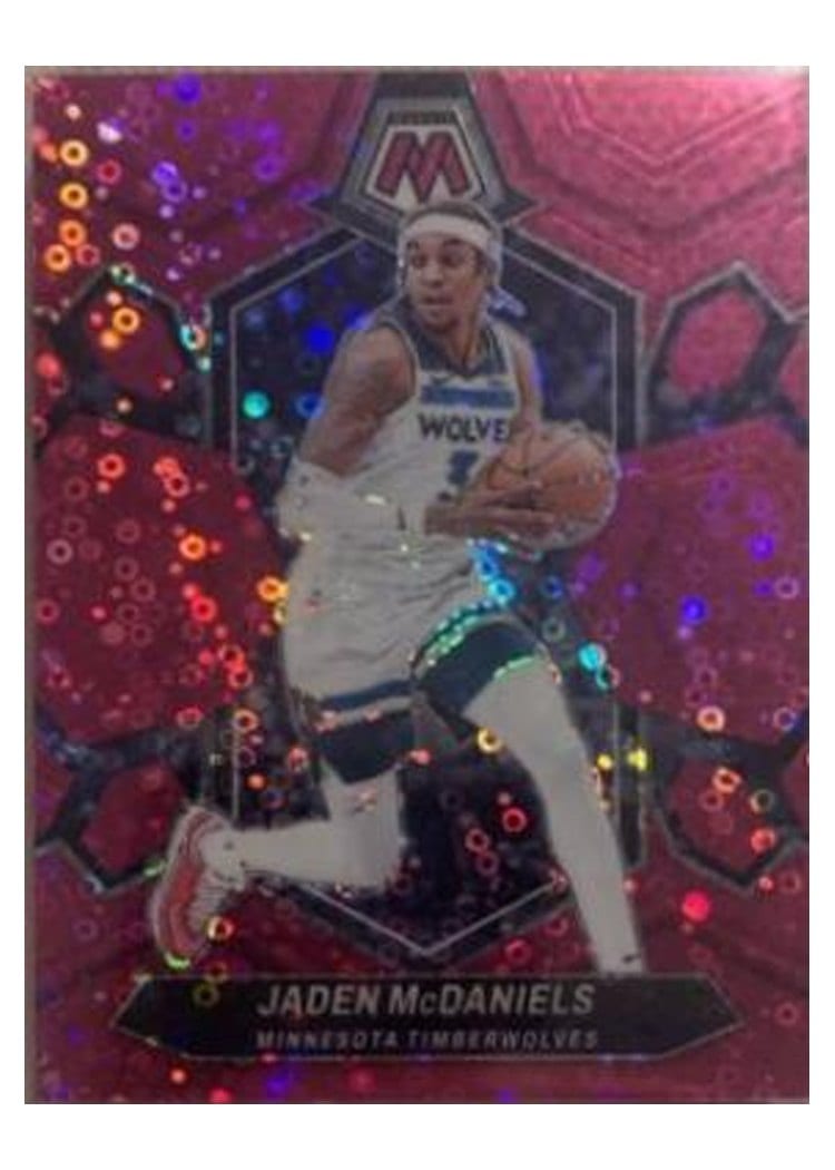 2023-24 Panini Mosaic Base Set Jaden McDaniels #87 card