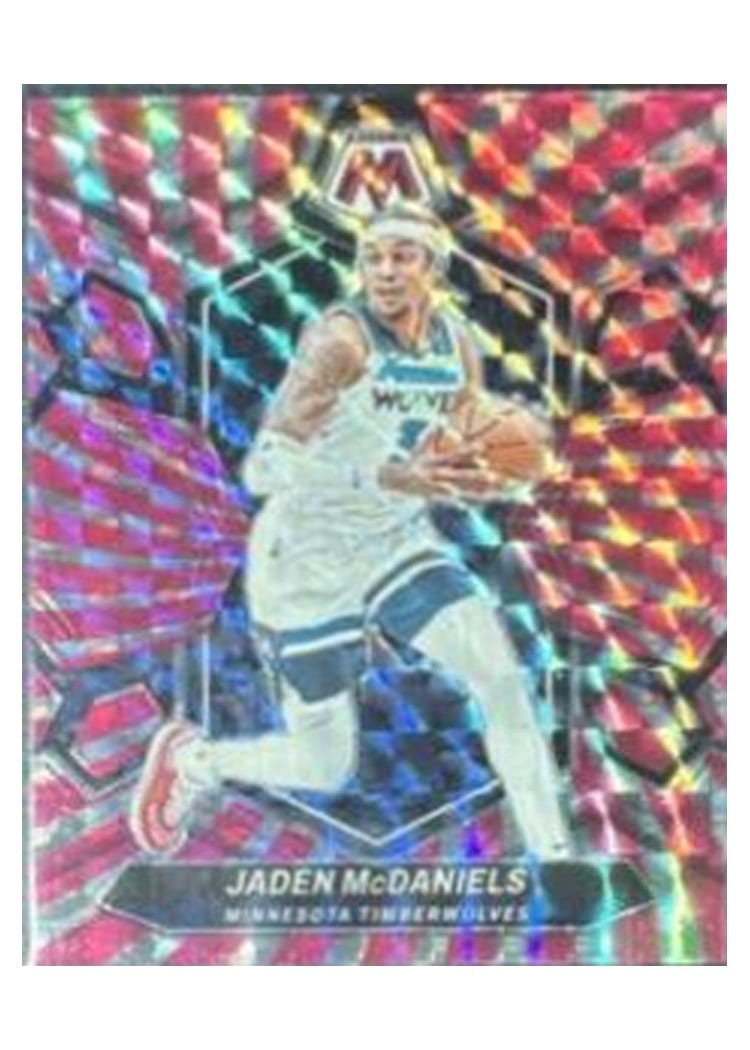 2023-24 Panini Mosaic Base Set Jaden McDaniels #87 card