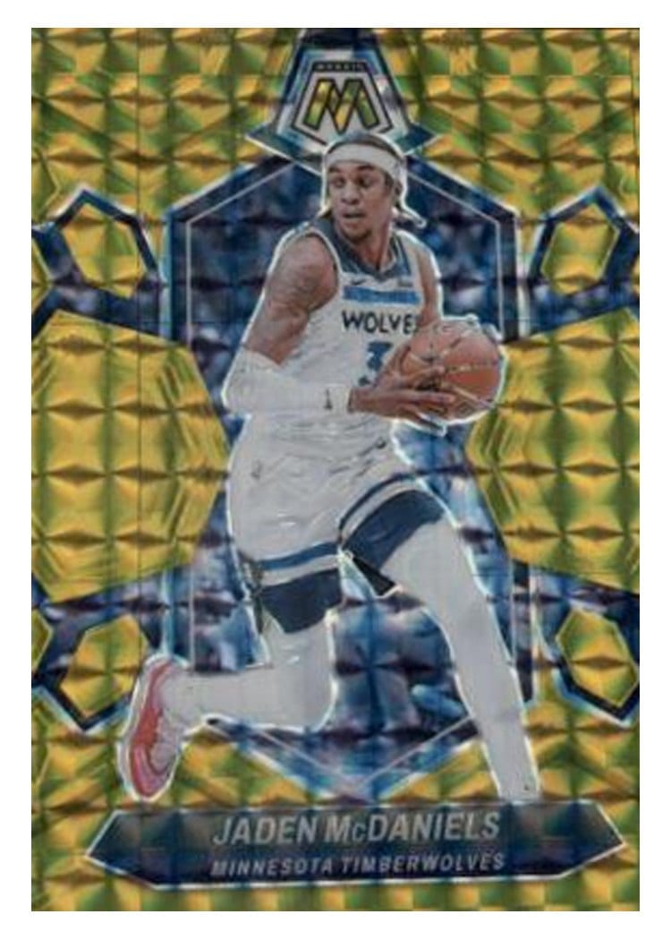 2023-24 Panini Mosaic Base Set Jaden McDaniels #87 card