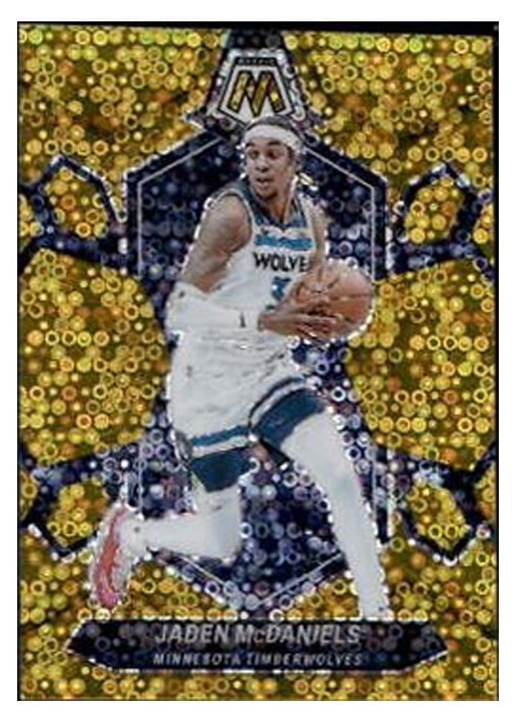 2023-24 Panini Mosaic Base Set Jaden McDaniels #87 card