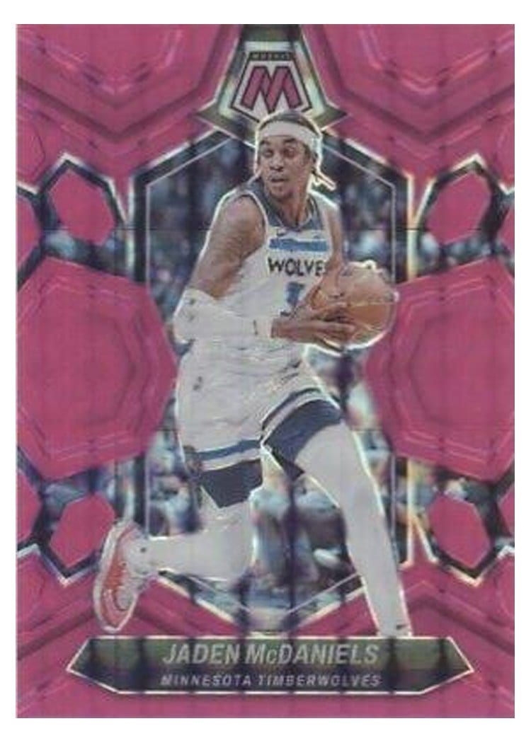 2023-24 Panini Mosaic Base Set Jaden McDaniels #87 card