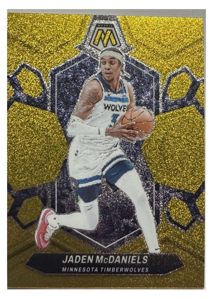 2023-24 Panini Mosaic Base Set Jaden McDaniels #87 card