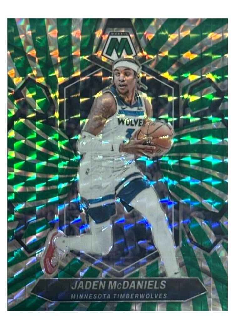2023-24 Panini Mosaic Base Set Jaden McDaniels #87 card