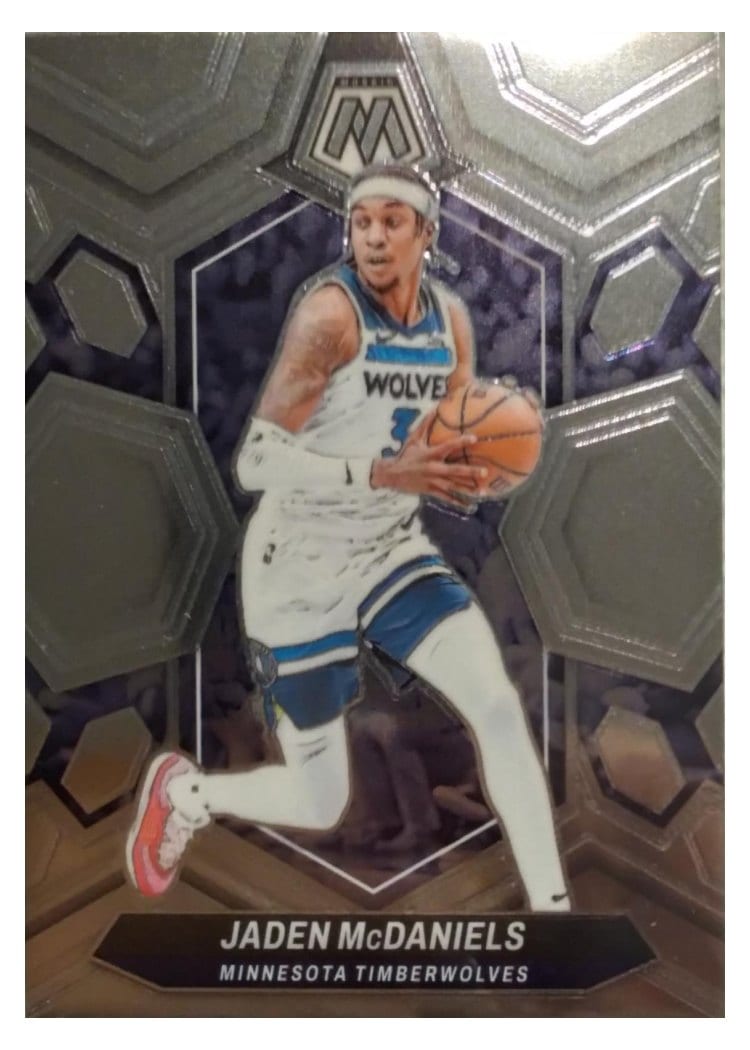 2023-24 Panini Mosaic Base Set Jaden McDaniels #87 card