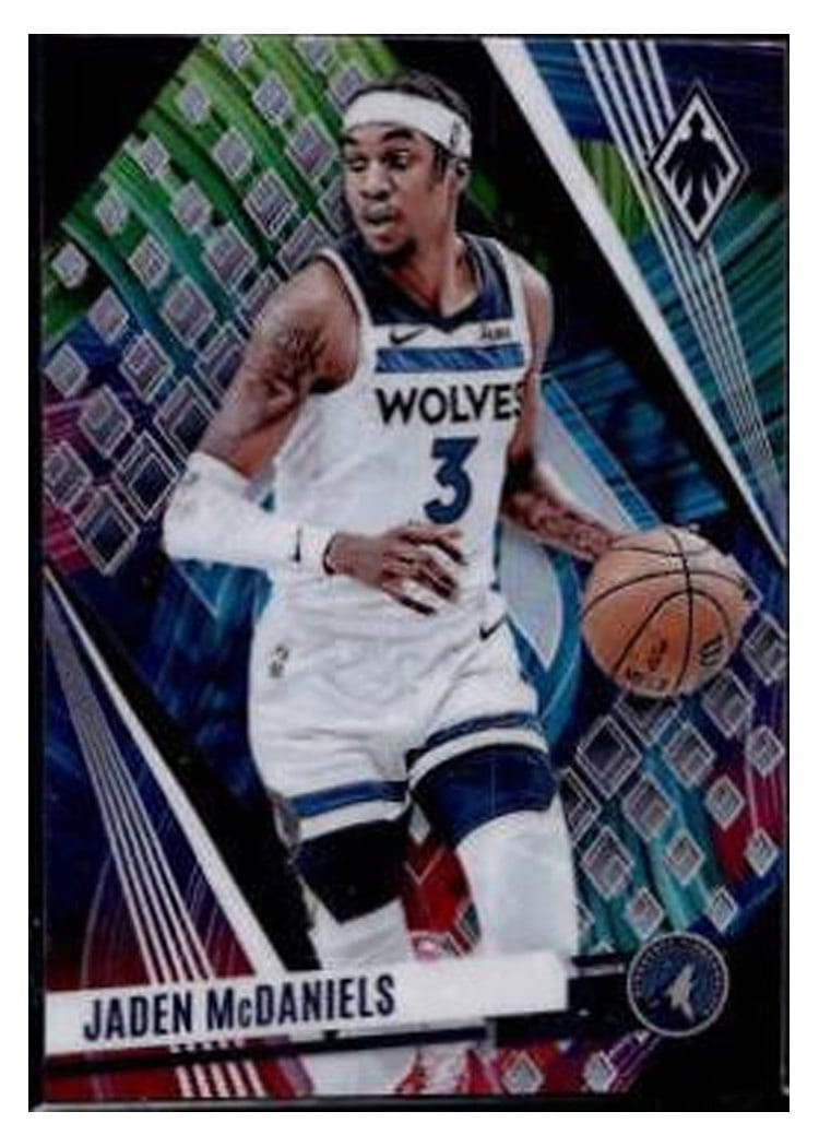 2023-24 Panini Phoenix Base Set Jaden McDaniels #19 card