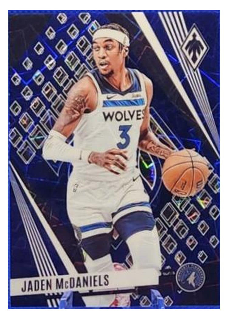 2023-24 Panini Phoenix Base Set Jaden McDaniels #19 card