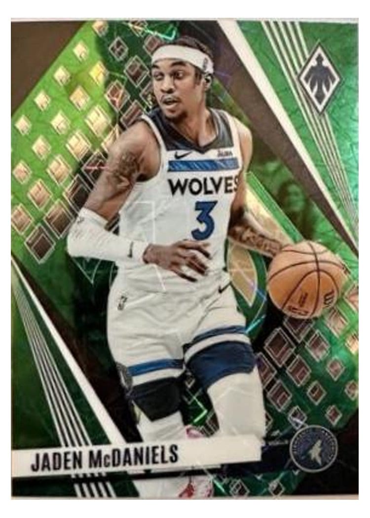 2023-24 Panini Phoenix Base Set Jaden McDaniels #19 card