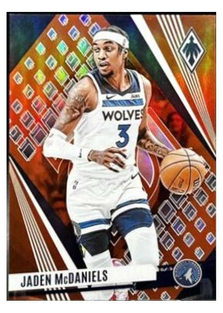 2023-24 Panini Phoenix Base Set Jaden McDaniels #19 card