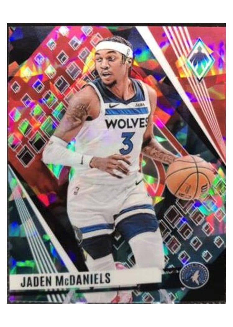 2023-24 Panini Phoenix Base Set Jaden McDaniels #19 card