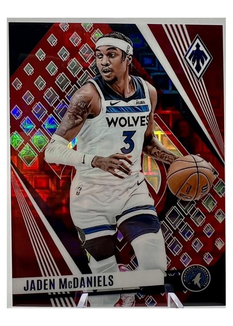 2023-24 Panini Phoenix Base Set Jaden McDaniels #19 card