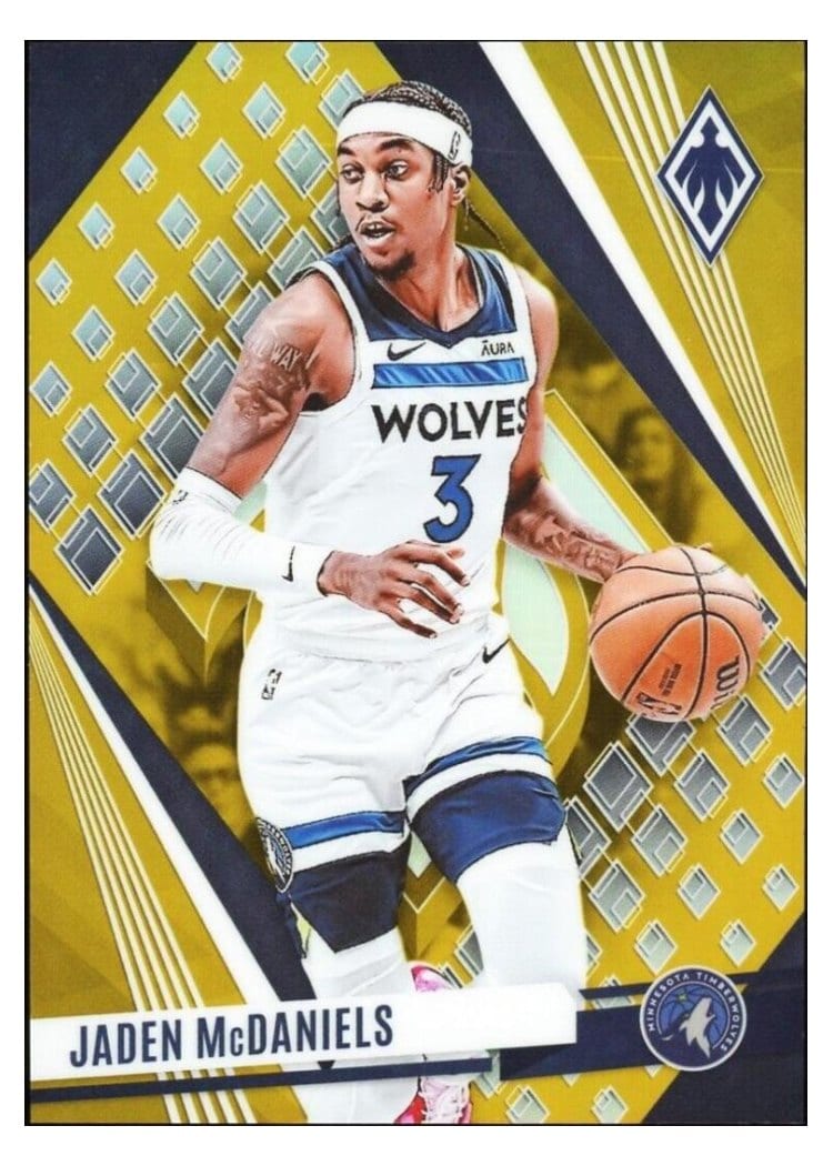 2023-24 Panini Phoenix Base Set Jaden McDaniels #19 card