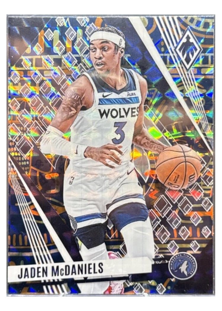 2023-24 Panini Phoenix Base Set Jaden McDaniels #19 card