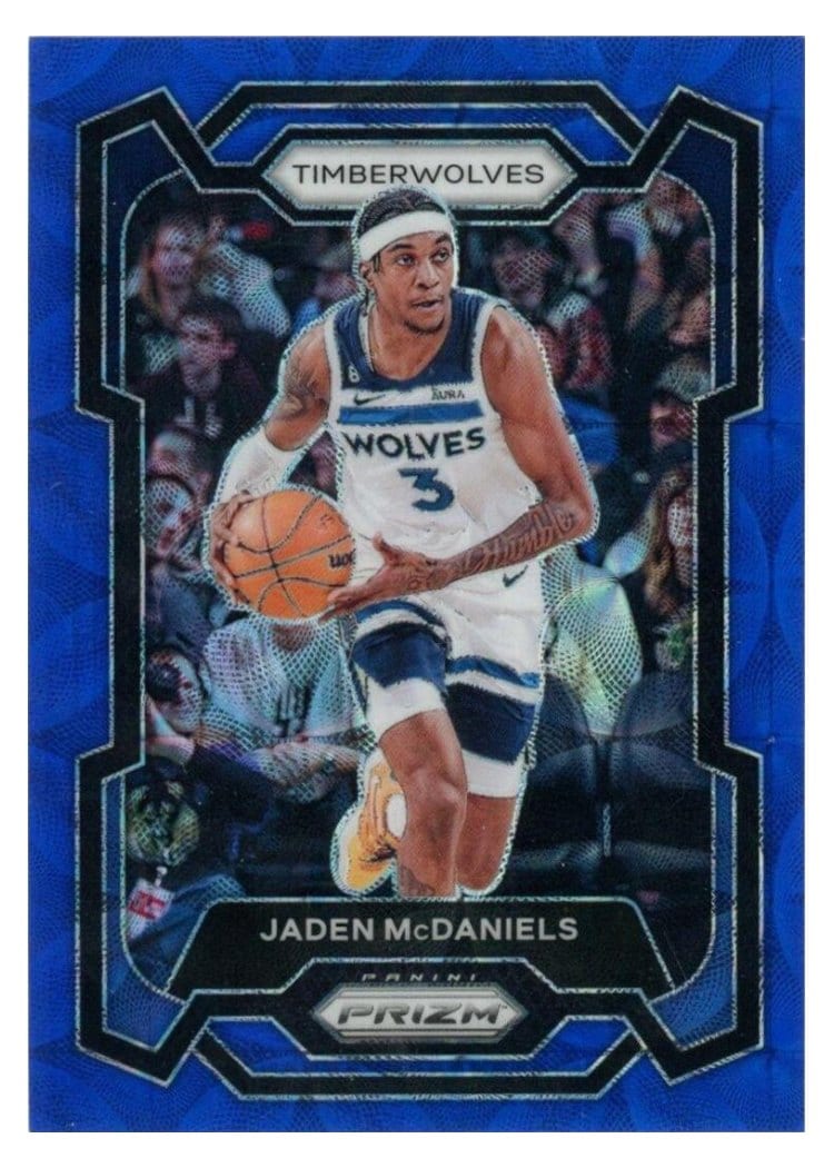 2023-24 Panini Prizm Base Set Jaden McDaniels #238 card