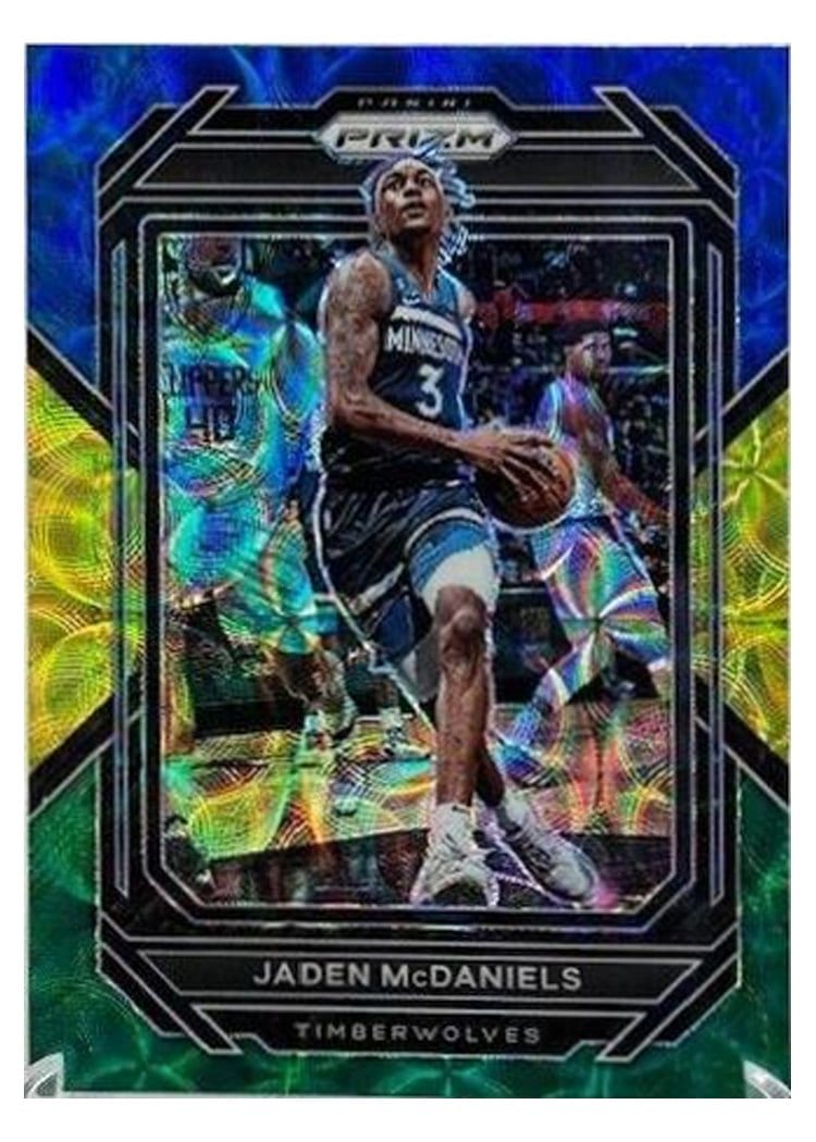 2023-24 Panini Prizm Base Set Jaden McDaniels #238 card