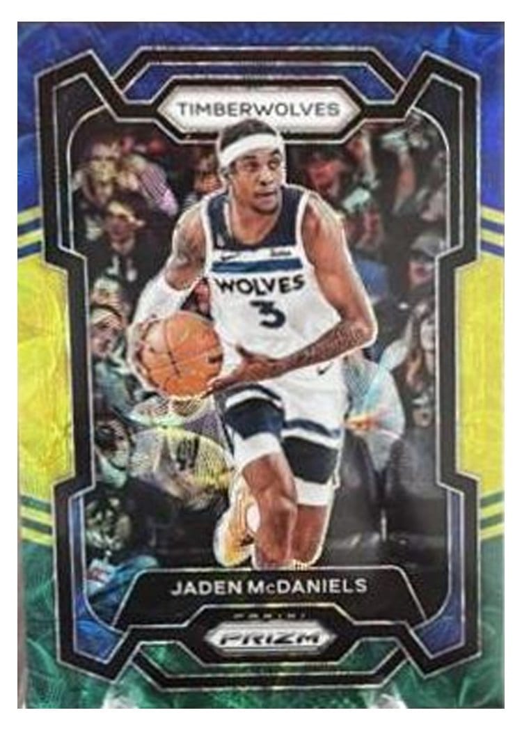 2023-24 Panini Prizm Base Set Jaden McDaniels #238 card