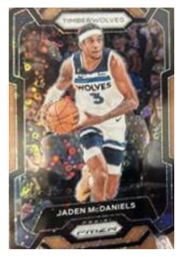 2023-24 Panini Prizm Base Set Jaden McDaniels #238 card