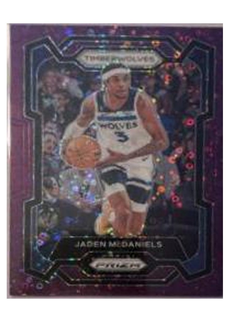 2023-24 Panini Prizm Base Set Jaden McDaniels #238 card