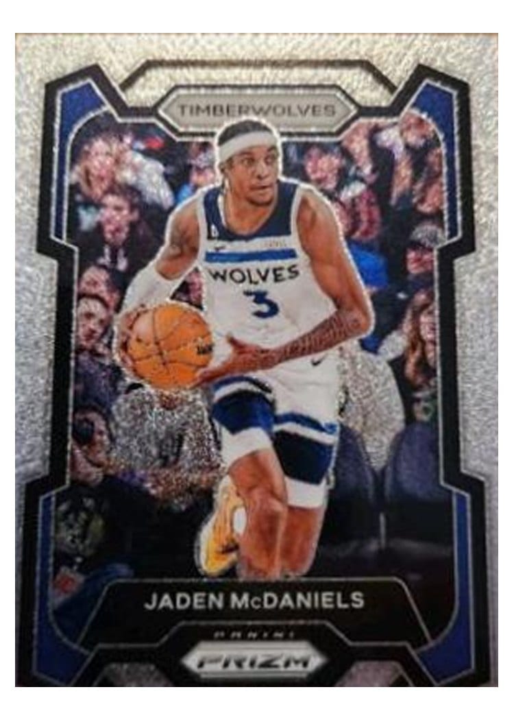 2023-24 Panini Prizm Base Set Jaden McDaniels #238 card
