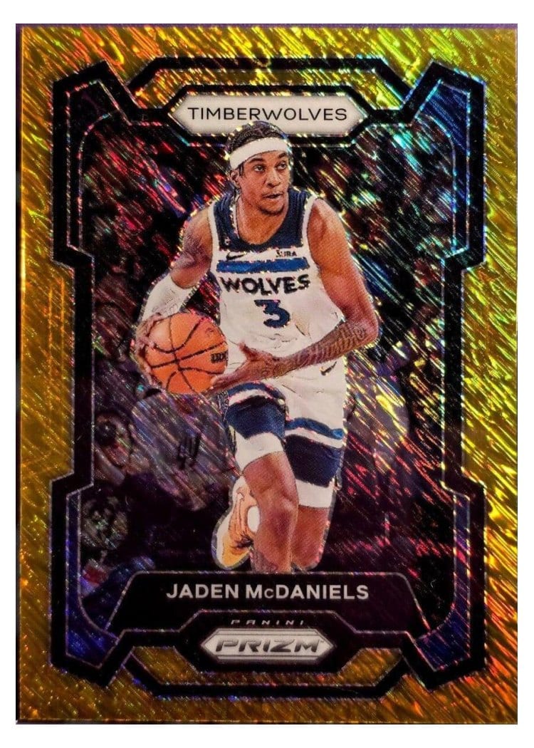2023-24 Panini Prizm Base Set Jaden McDaniels #238 card