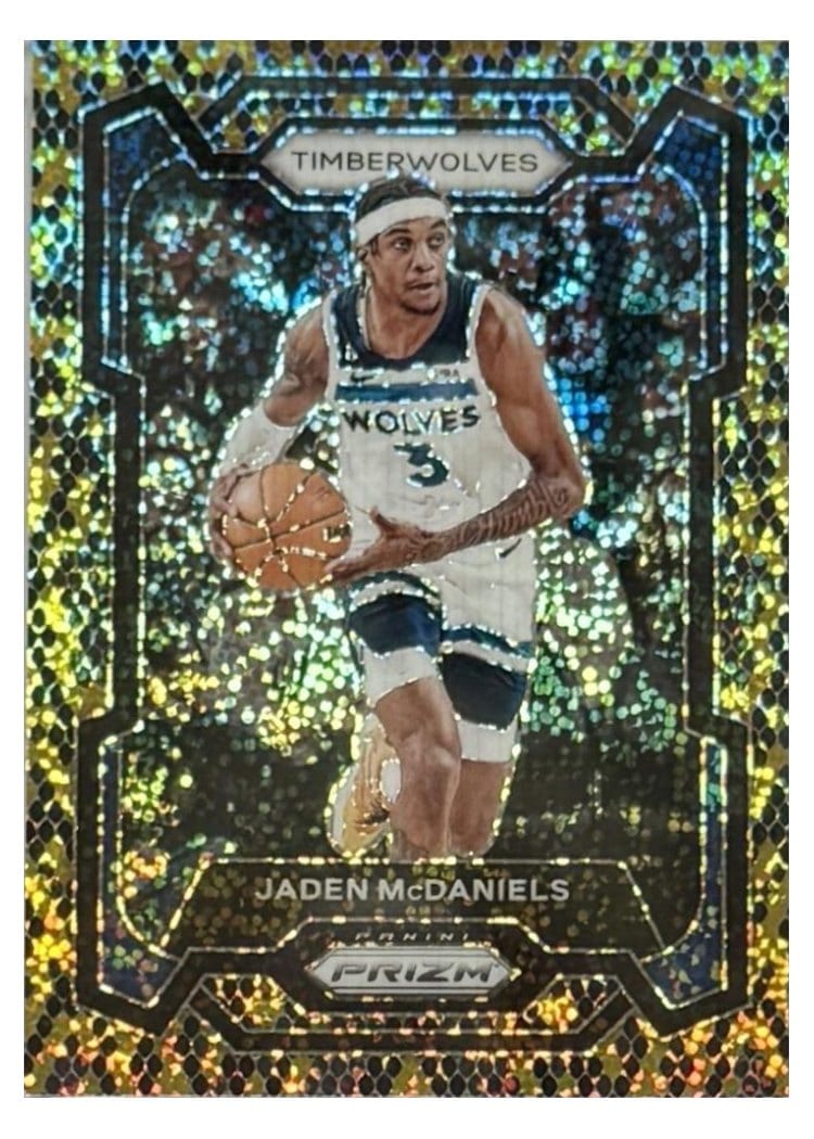 2023-24 Panini Prizm Base Set Jaden McDaniels #238 card