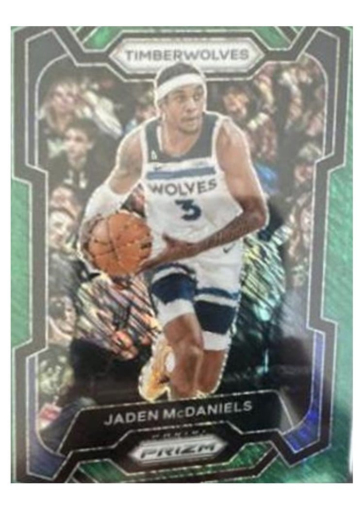 2023-24 Panini Prizm Base Set Jaden McDaniels #238 card