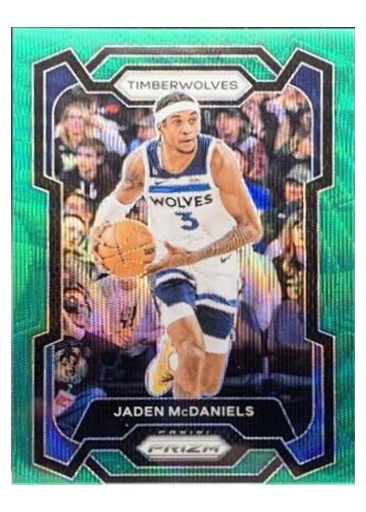 2023-24 Panini Prizm Base Set Jaden McDaniels #238 card