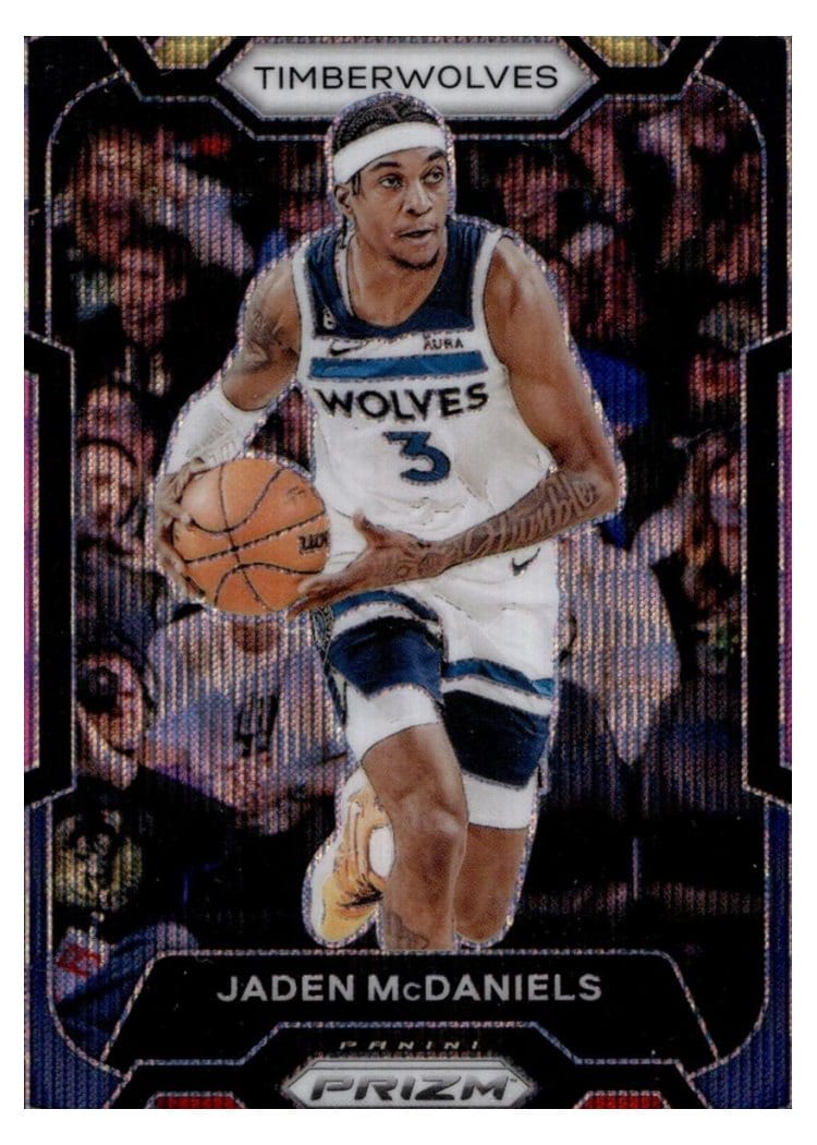 2023-24 Panini Prizm Base Set Jaden McDaniels #238 card