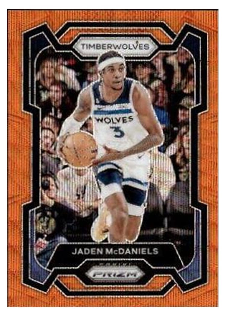 2023-24 Panini Prizm Base Set Jaden McDaniels #238 card