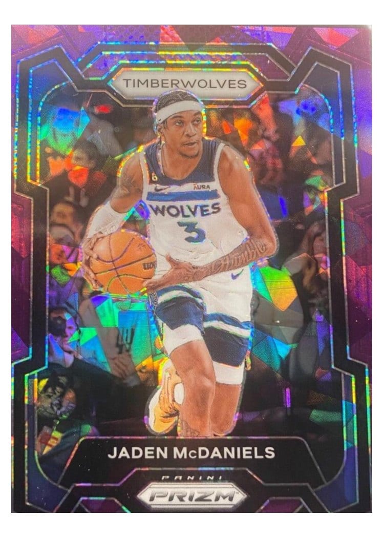 2023-24 Panini Prizm Base Set Jaden McDaniels #238 card