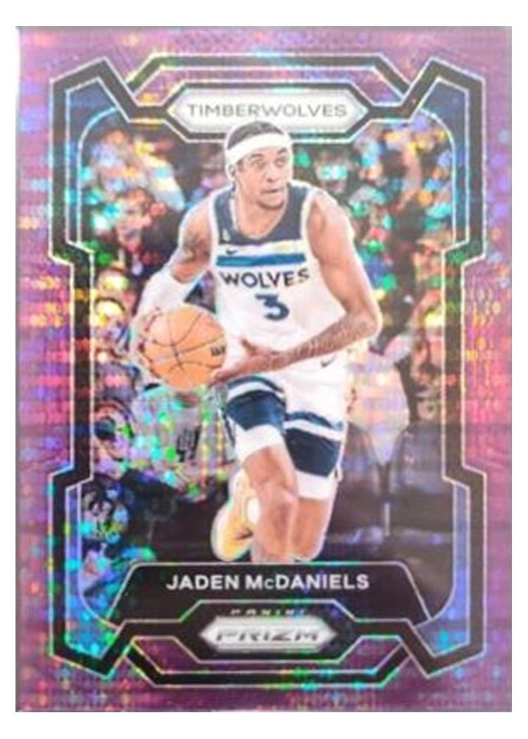 2023-24 Panini Prizm Base Set Jaden McDaniels #238 card