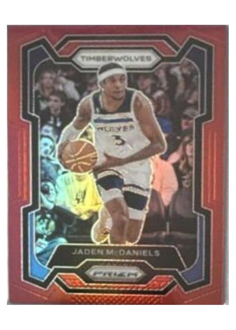 2023-24 Panini Prizm Base Set Jaden McDaniels #238 card
