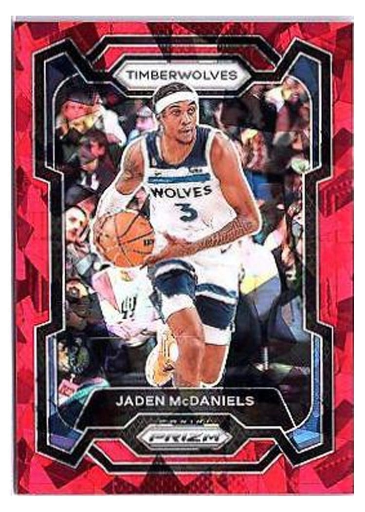 2023-24 Panini Prizm Base Set Jaden McDaniels #238 card