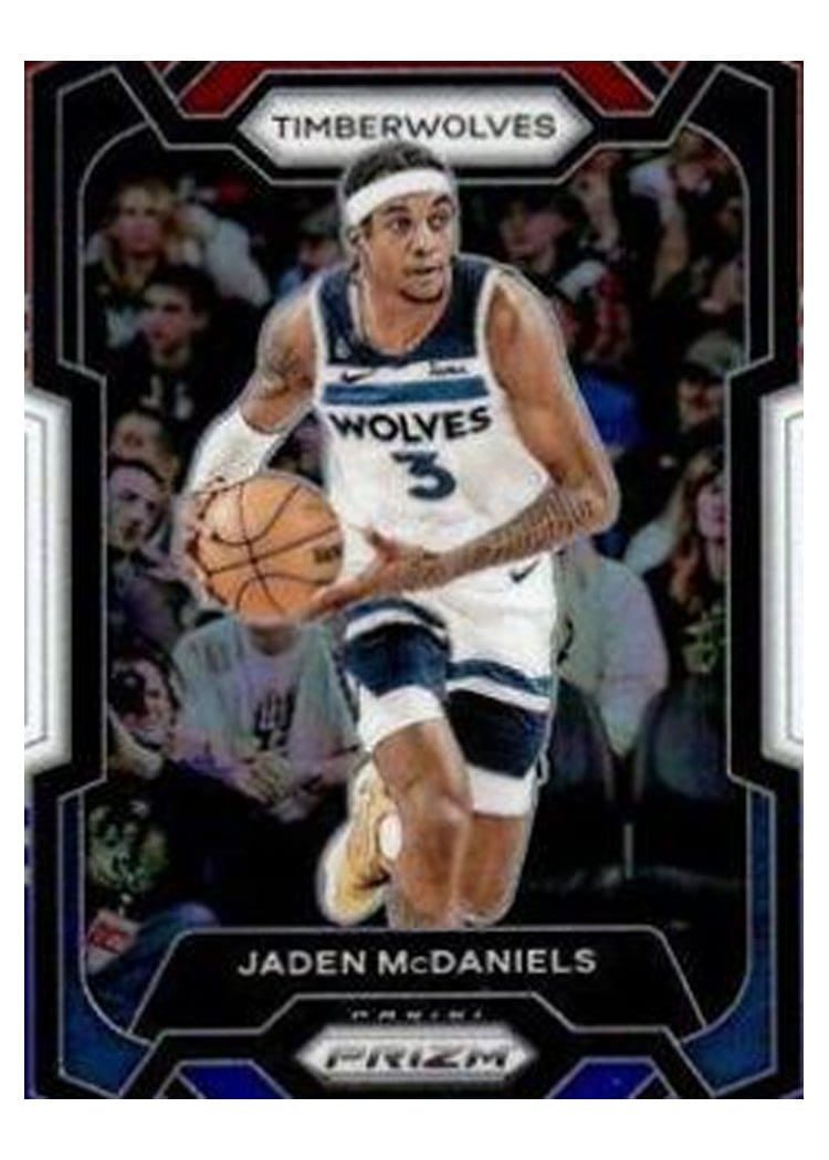 2023-24 Panini Prizm Base Set Jaden McDaniels #238 card