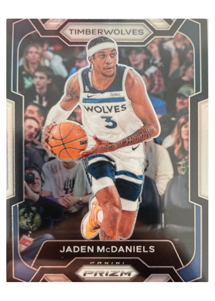 2023-24 Panini Prizm Base Set Jaden McDaniels #238 card