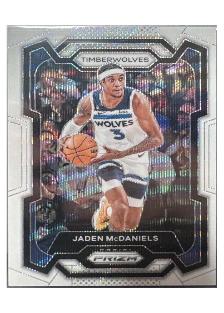 2023-24 Panini Prizm Base Set Jaden McDaniels #238 card
