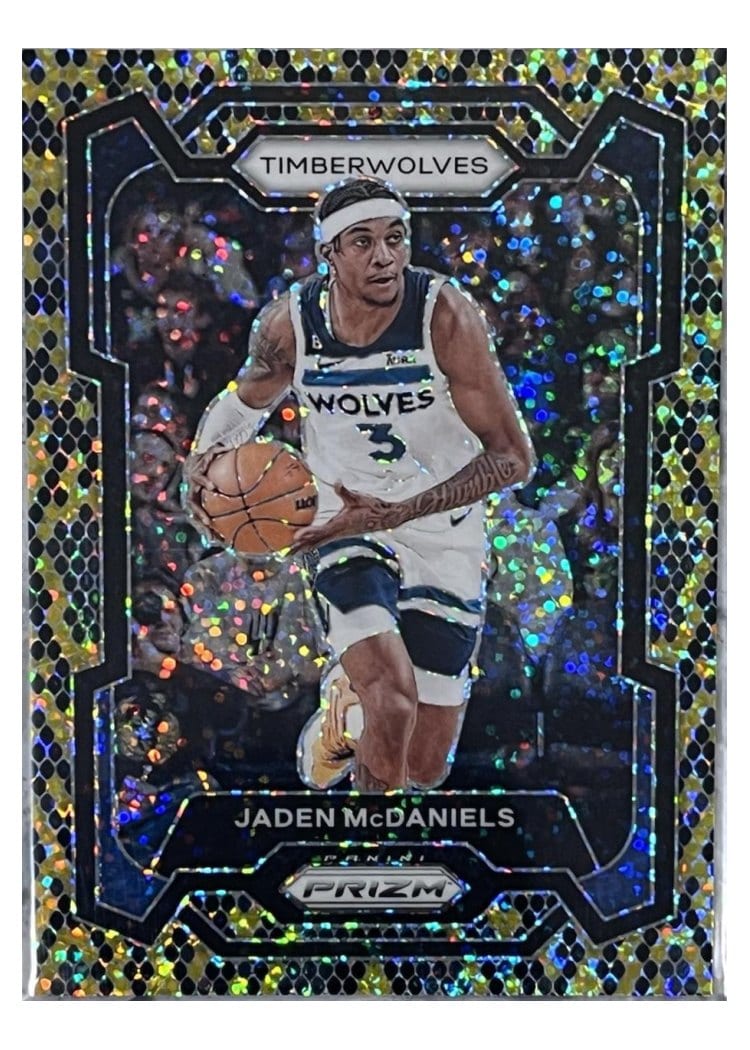 2023-24 Panini Prizm Base Set Jaden McDaniels #238 card