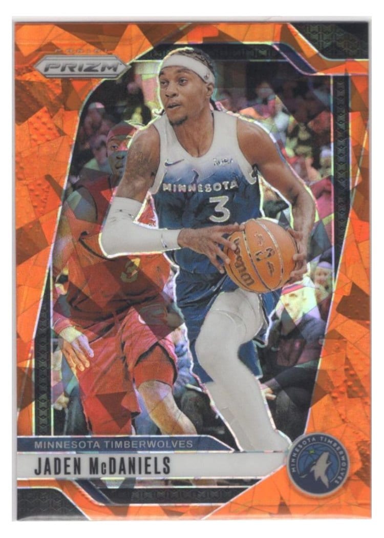 2024-25 Panini Prizm Base Set Jaden McDaniels #175 card