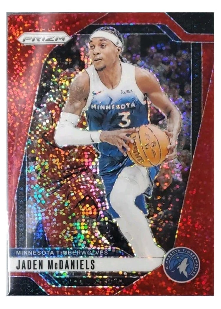 2024-25 Panini Prizm Base Set Jaden McDaniels #175 card