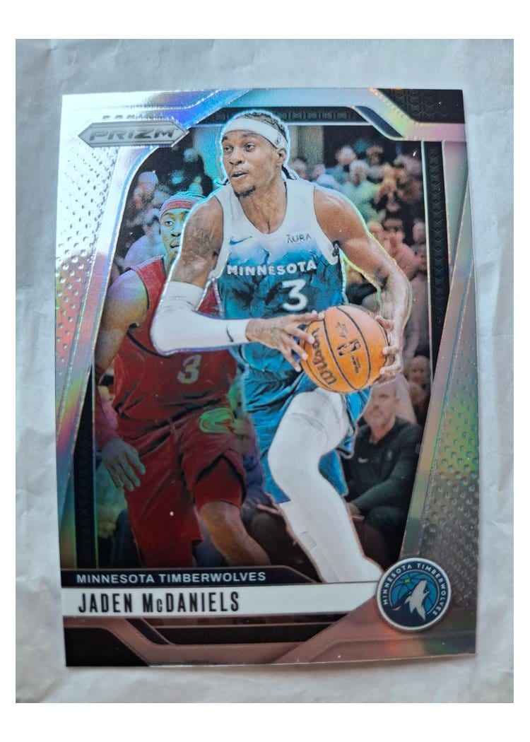 2024-25 Panini Prizm Base Set Jaden McDaniels #175 card