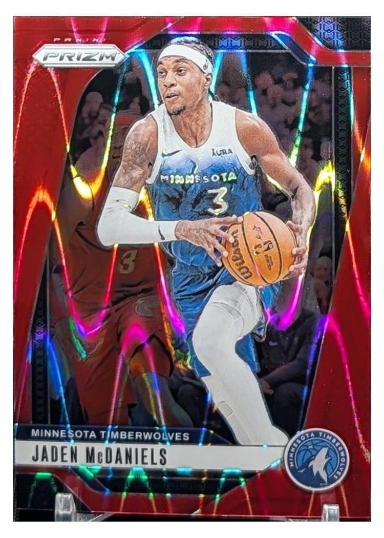2024-25 Panini Prizm Base Set Jaden McDaniels #175 card