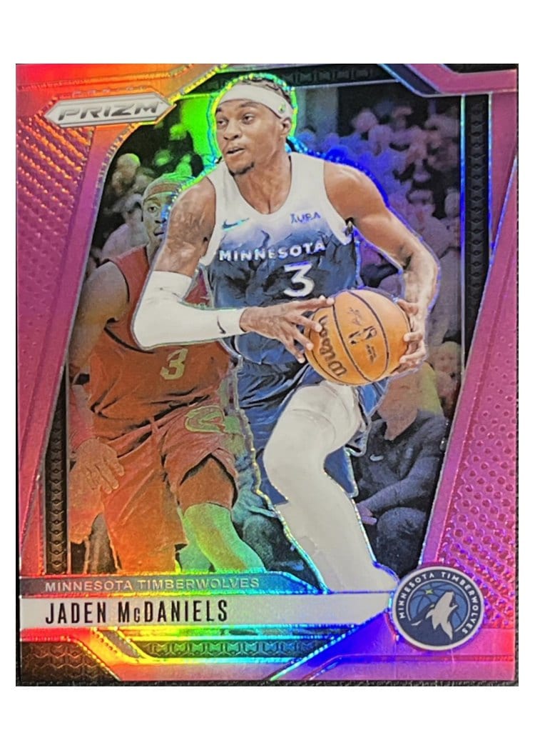 2024-25 Panini Prizm Base Set Jaden McDaniels #175 card
