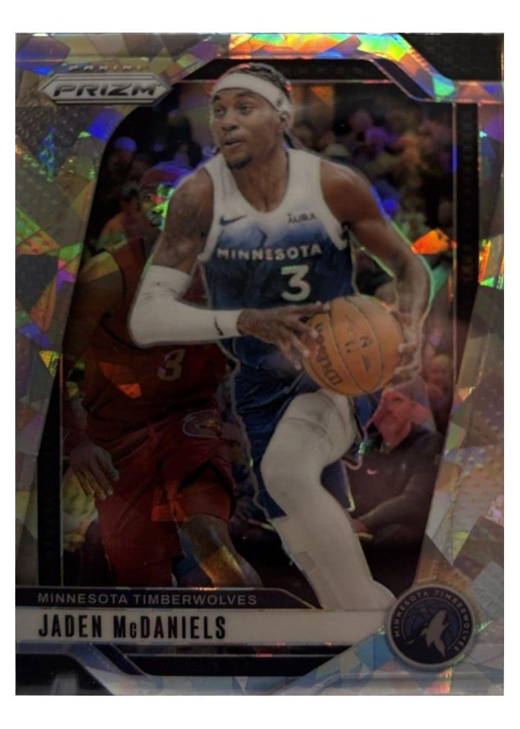 2024-25 Panini Prizm Base Set Jaden McDaniels #175 card