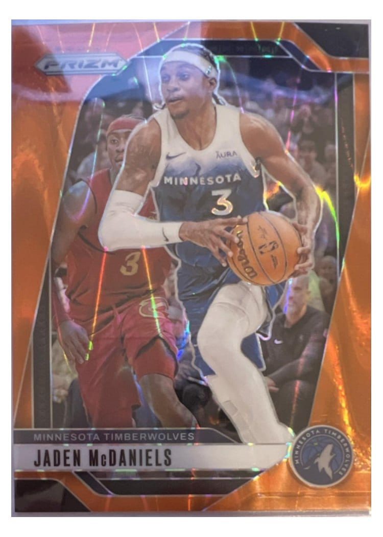 2024-25 Panini Prizm Base Set Jaden McDaniels #175 card